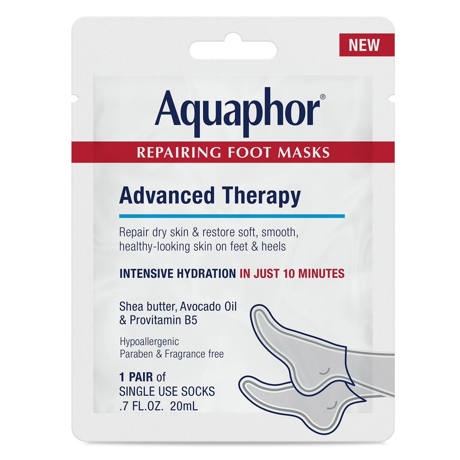 Aquaphor Foot Mask
